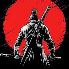 One Armed Wolf Red Sun 2 Samurai Wallpaper Samurai Art Red Sun