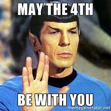 Each year more people catch on with the fun. Happy Star Wars Day Meme Guy