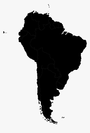 Maybe you would like to learn more about one of these? South America Map Black Hd Png Download Kindpng