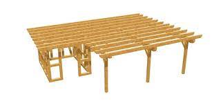 Doppel Carport Mit Schuppen Holz Bauplan De Carport Mit Schuppen Carport Carport Selber Bauen