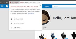 This site can't provide a secure connection. Your Connection To This Site Is Not Secure Website Bugs Devforum Roblox