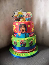 Super invites from lilab's shop on etsy fine stationery superhero invites super hero cake from geekcakes super cupcakes from geek cake pinwheels from cupcake socialsuper. Flossy Cakes A Ryan S Toy Review Cake For Matay S Facebook