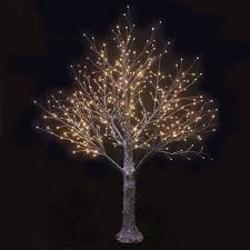 Brown Snowy Twig Tree Warm White Led Lights Christmas Indoor Outdoor Outdoor Christmas Decorations Lights Led Christmas Lights Decorating With Christmas Lights
