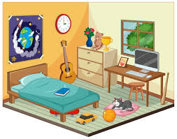 ✓ free for commercial use ✓ high quality images. Free Vector Part Of Bedroom Of Children Scene In Cartoon Style