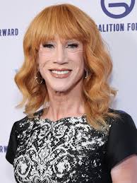 Kathy Griffin steps out with wild, natural hair in LA