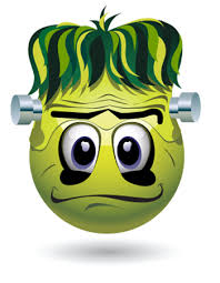 Franken Smiley Smiley Funny Emoji Funny Emoji Faces