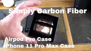 Easy access and to clip onto any of your accessories. Simply Carbon Fiber Airpod Pro Case Iphone 11 Pro Max Case Youtube