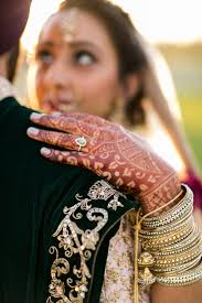 Traditional Indian Wedding Ideas In Gold And Burgundy