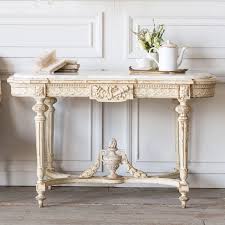 Antique Occasional Table With Inset Marble Tovn21027 Eloquence Marblecoffeetables European Living Room Furniture Antique Side Table Foyer Furniture