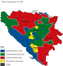 Bosnia and herzegovina is bordered by. Bosnia And Herzegovina Ethnic Composition In 1998 Bosnia And Herzegovina Reliefweb
