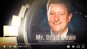 2018 Fred P. Brinkman Award Presented to Brad Dean — Myrtle Beach Area CVB  Partner Connect