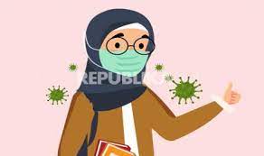 Gambar animasi orang pakai masker paling keren download now kani respirador nariz imagen png imagen transparente download now ga dibolehin pake . Mengapa Masker Wajib Dipakai Di Tengah Wabah Virus Corona Republika Online