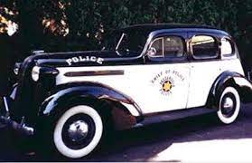 1936 Pontiac Police Cars Old Police Cars Police