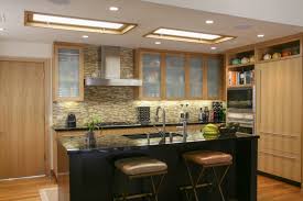 custom rift oak kitchen cabinets