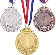 Medals are also used to commemorate a variety of occasions from the army, to the literary honors like the nobel prize. Nuobesty Metal Winner Gold Silver Bronze Award Medals With Neck Ribbon Olympic Style 1st 2nd 3rd Place 3 Pcs Medals Amazon Canada