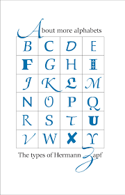 The latin alphabet · the greek alphabet · the cyrillic alphabet · the korean alphabet (hangeul) · the armenian alphabet (hayots' grer/հայոց գրեր) · runes ( . About More Alphabets The Types Of Hermann Zapf Alphabet Morse Code Words Hermann Zapf