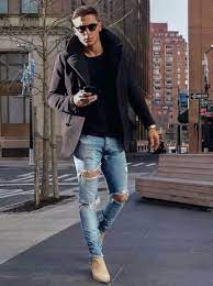 Men S Boots Pointed Toe Suede Leather Chelsea Boots Slip On Men S Boot Myshoponline Com Hipster Mens Fashion Mens Winter Fashion Mens Fashion Edgy