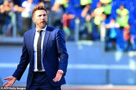 Documents similar to eusebio di francesco vuelve a la roma. Roma Manager Eusebio Di Francesco Has 16 Days To Keep His Job Daily Mail Online