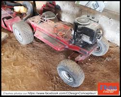 Chassis Tracteur Tondeuse Pret Pour Modification En Pedal Car Jeep Willys Minijeep Jeep Willys Pedalcar Voitureenfan Homemade Tractor Willys Jeep Jeepster