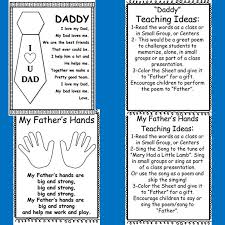 Uniting with loved ones, saying i do, enjoying good food. Celebrate Father S Dad S Day With A Song Poem And Writing Activity