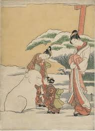 Japanese Woodblock Prints Ukiyo E With Snow And Winter Dailyartmagazine Com Art History Stories Ukiyoe Art Japanese Woodblock Printing