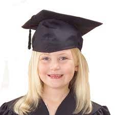 Child Size Black Graduation Cap Graduation Cap Graduation Hat Preschool Graduation Cap