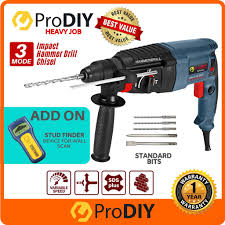 Features and capabilities operation modes: Prodiy Gbh 2 26 Dre Drill Rotary Hammer Drill 3 Mode With Handle 980w Sds 26mm Shopee Malaysia
