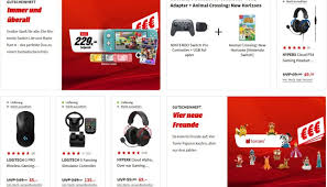 Der media markt in magdeburg hat angebote fast wie am laufenden band. Media Markt Angebote Zu Nintendo Switch Im Neuen Gutscheinheft Jpgames De