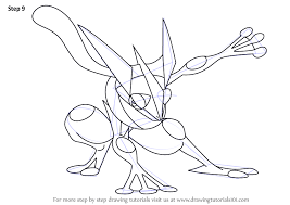800 x 639 png pixel. How To Draw Greninja From Pokemon Drawingtutorials101 Com Pokemon Coloring Pages Pokemon Drawings Pokemon Coloring