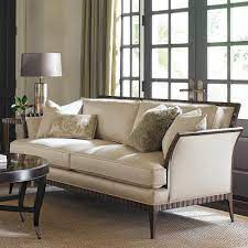 Caracole Bridge The Gap Classical Details Add Everyday Panache To This Stylish Sofa A Go With The Grain Luxury Furniture Design Furniture Design Furniture