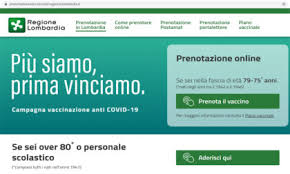Prenotazione vaccino regioni lazio, lombardia, toscana, emilia romana: Accelerata Sui Vaccini Over 70 Prenotabili Da Oggi 8 Aprile In Lombardia Prima Saronno