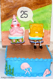 Katy's Kitchen: What's Funnier Than 24? Spongebob Cake