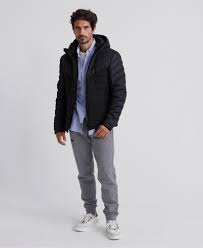 Check spelling or type a new query. Superdry Mens Fuji Mix Double Zip Hooded Jacket Grey Herringbone Www Macj Com Br