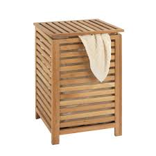 Panier A Linge En Bois Norway L 45 X H 65 Cm Taille Taille Unique Panier A Linge Panier A Linge En Bois Bois