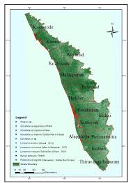 Map of kerala (india), satellite view. Distribution Map Of Mymaridae In Rice Agro Ecosystems Of Kerala Download Scientific Diagram