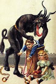 19 Disturbing Pictures Of Krampus That Will Ruin Your Holidays Creepy Vintage Krampus Vintage Postcards