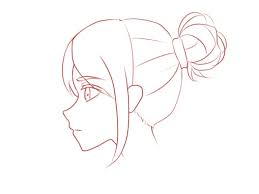 One thing to be very careful about while drawing a face is that when drawing a face, the pencil must. How To Draw The Head And Face Anime Style Guideline Side View Drawing Tutorial Mary Li Art