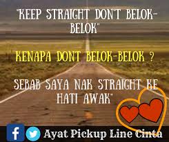 Flirty, cheesy, witty, and funny. Ayat Pickup Line Cinta Home Facebook
