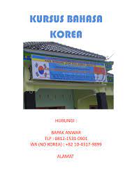 Tentunya ucapan selamat pagi ini. Tempat Kursus Bahasa Korea Di Bojonegoro Hub 0812 1531 0901 By Robyk Issuu
