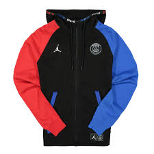Jordan x psg black parka down padded jacket 2019/20. Paris Saint Germain X Air Jordan Bc Fleece Full Zip Bq8346 011 Overkill