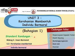 We did not find results for: Tingkatan 5 Unit 3 Kerohanian Membentuk Individu Bermoral Lessons Blendspace