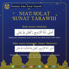 Bilal memberitahu tentang sembahyang 26 sunat witir yang akan dilakukan selepas ini dengan menyebut: Panduan Solat Sunat Tarawih Sk Bebuloh Wp Labuan Facebook