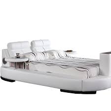 Double tv bed for sale, surround sound speakers built in as well as subwoofer that just sits under the bed ( great sound when watching films ) tv does retract into bed and can do this via remote that also. 2019 Golden Furniture King Size Bed Tv Soft Leather Bed With Tv Riser In Footboard G1031 Buy Tv Bed With Tv Riser Soft Leather Tv Bed King Size Soft Bed Product On Alibaba Com