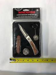 When you have a piece of that set, it will be marked with an active icon on the row below the set name. Winchester 200th Commemorative 3 Piece Signature Series Gift Set Ebay