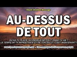 (to be true i feel just like the buridan's ass.) Au Dessus De Tout Ltc Chant Chretien Youtube