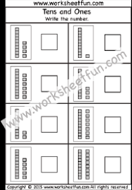 Download the ones, tens, hundreds worksheets. Numbers Tens And Ones Free Printable Worksheets Worksheetfun