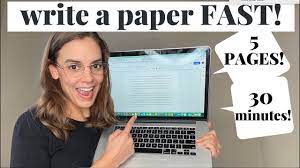 If you are really stuck on your introduction and don't know how to begin, you can start with the body of your essay instead, and come back and write the introduction. How To Write A 5 Page Paper In 30 Minutes 2019 Youtube