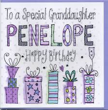 Personalised Granddaughter Birthday Card By Claire Sowden Design Notonthehighstreet Com