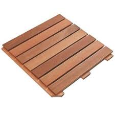 Ferner eignet sich dieser kleber für die fliesen auf. Rog Gardenline Holzfliesen 4 St Holzfliese Bangkirai 50 X 50 Cm Online Kaufen Otto