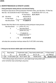 Contoh soal sewa guna usaha. Leasing Bahan Ajar Manajemen Keuangan Bisnis Ii Digunakan Untuk Melengkapi Buku Wajib Disusun Oleh Nila Firdausi Nuzula Pdf Download Gratis